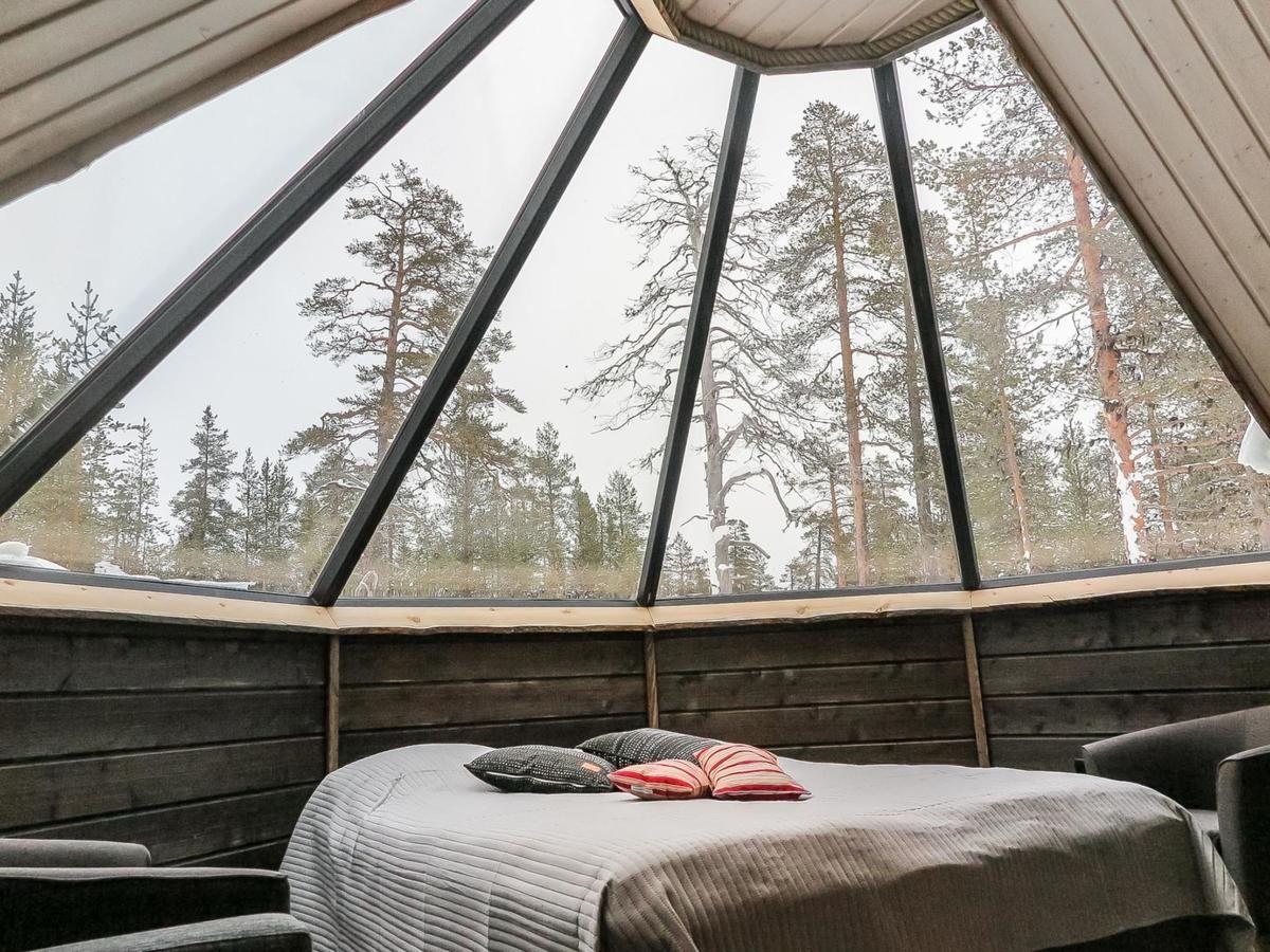 Дома для отпуска Holiday Home Arctic light hut Kakslauttanen-19